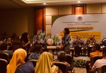 Rakor Kementrian LHK di Jakarta, Jumat (12/7/2019)