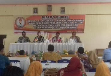 Dialog publik antar elemen guna mendukung Pembangunan di Bengkulu Tengah