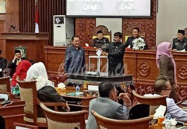 Proses pemungutan suara pemilihan Wakil Gubernur Bengkulu periode sisa masa jabatan 2016-2021