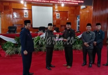 Sah, APBD Perubahan Bengkulu Selatan ditetapkan menjadi Perda melalui Paripurna, Kamis (15/8).
