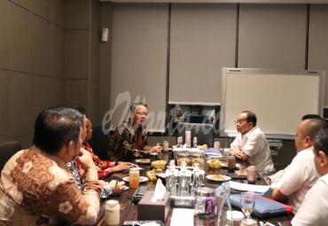 Pertemuan Gubernur Bengkulu bersama Direktur PT. Hutama Karya