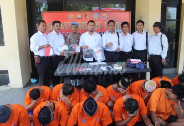 Pers Release tangkapan narkoba