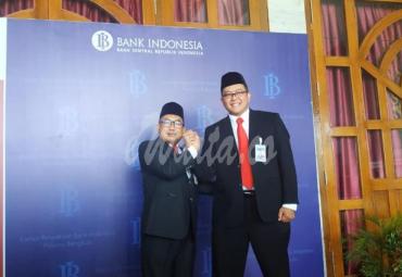 Serahterima jabatan kepala kantor perwakilan Bank BI provinsi Bengkulu