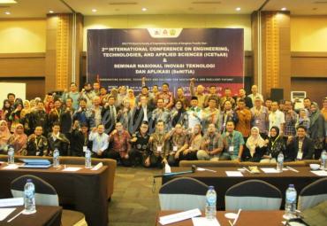 Internasional Conference on Engginering Technologies and Applied Sciences (ICETsAS) 2019 dan Seminar Nasional Inovasi, Teknologi dan Aplikasi (SeNITiA) Bersama Badan Kerjasama Perguruan Tinggi Negeri Wilayah Barat (BKS PTN) Bidang Teknik dan Fakultas Teknik Universitas Bengkulu (UNIB