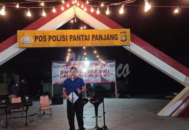 Kapolda Bengkulu Brigjen Pol Drs. Supratman, MH saat memberikan sambutan. Jumat (18/10).