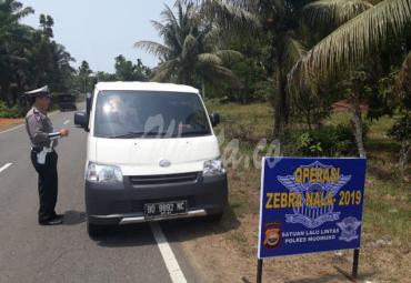 Operasi Zebra Nala Polres Mukomuko dimulai