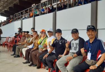 Tak hanya pejabat, masyarakat pun ikut meramaikan even besar di Bengkulu ini