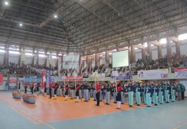Drumband Junior terbaik dari 8 Provinsi Se-Indonesia. Kegiatan akan berlangsung selama 4 hari mulai 21 hingga 24 November 2019 di Gelanggang Olahraga Remaja (GOR) Sawah Lebar. 