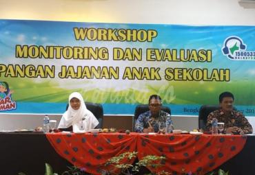 Wakil Gubernur Dedy Ermansyah hadiri evaluasi dan monitoring jajanan kantin sekolah bersama BPOM, Senin (25/11).