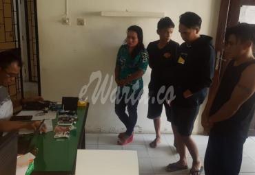 Sepasang sejoli di amankan Sat Resnarkoba Polres Luwu Utara dan periksa sejumlah saksi.