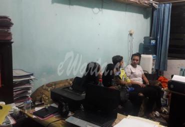 Beberapa wanita malam dan pria hidung belang diamankan polisi.