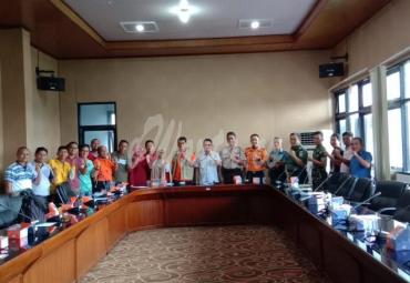 Hadapi Cuaca Ekstrim, BPBD Bengkulu Selatan gelar rapat koordinasi lintas sektor.