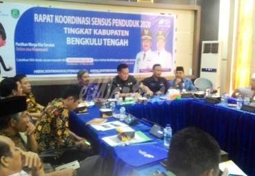 Rakor terkait Pelaksaan sensus dengan metode secara online dan wawancara