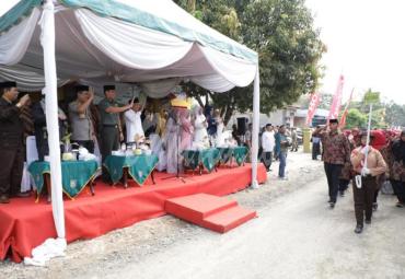 Pelepasan pawai Ta'ruf MTQ ke- 51 di Kabupaten Asahan.