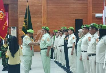 Pengukuhan Pemuda Panca Marga provinsi Bengkulu periode 2020 - 2025.