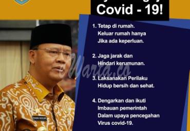 Imbauan Gubernur Bengkulu, Rohidin Mersyah.