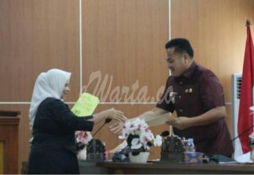 Paripurna DPRD Bengkulu Tengah.