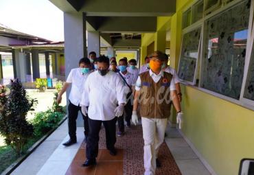 Gubernur Bengkulu Bersama Kapolda dan Danrem 041/ Gamas Bengkulu Tinjau Perbatasan Bengkulu-Sumbar