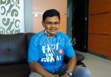 Ekskutif General Manager Angkasa Pura II Bengkulu, Sarosa saat memberikan keterangan kepada jurnalis www.ewarta.co.