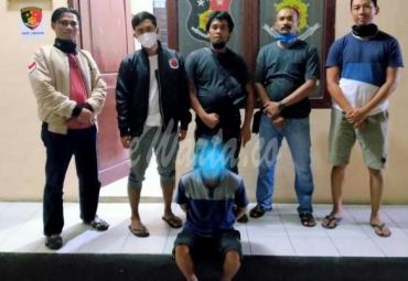 Pelaku SS tak berkutik setelah disergap Tim Resmob Polres Luwu Utara.