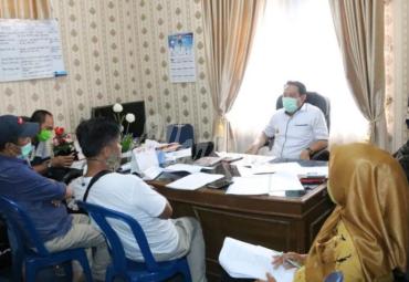 Wakil Walikota Bengkulu Dedy Wahyudi menggelar rapat koordinasi bersama seluruh Camat Kota Bengkulu