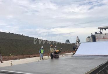 Progres pembangunan jalan Tol Bengkulu - Sumatera Selatan.