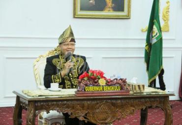 Gubernur Bengkulu, Dr. H. Rohidin Mersyah.