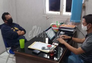 Pemerisaan oleh penyidik Satreskrim Polres Bengkulu Utara.