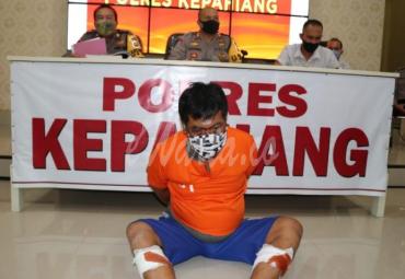 Diringkus, Pelaku curas dihadiahi dua timah panas dikakinya.