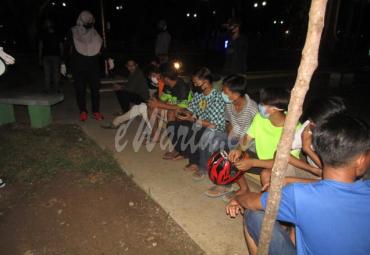 Tujuh pemuda warga Bengkulu Selatan diamankan Tim Gabungan dalam razia Tratimbun Gugus Tugas dan Penegakan Hukum Percepatan Pencegahan Penyebaran Covid-19.