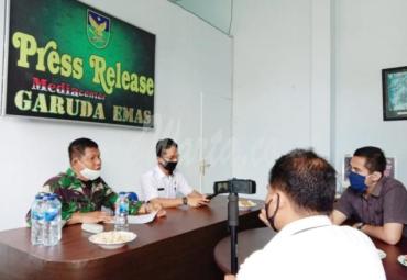 Konferensi Pers klarifikasi Kapenrem 041 Gamas provinsi Bengkulu.