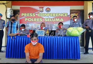 Residivis Curat yang diamankan Polsek Seluma