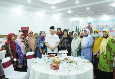 Gubernur Bengkulu, Rohidin Mersyah saat menghadiri acara