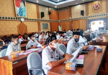 Rapat Koordinasi Pelaksanaan Reformasi Birokrasi (RB), bertempat di Ruang Pola Pemprov Bengkulu,