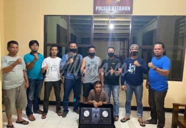 Pemuda Ketahun yang diamankan polisi