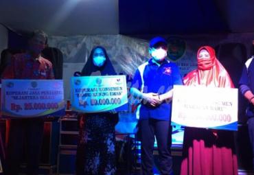 Peringatan Hari Koperasi ke – 73 tahun 2020 tingkat Kota Bengkulu dan Bazar kuliner malam di Jalan KZ Abidin II