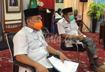 rapat koordinasi tim terpadu pemulihan ekonomi dalam rangka penanganan dampak Covid-19 yang dilaksanakan secara virtual, Rabu