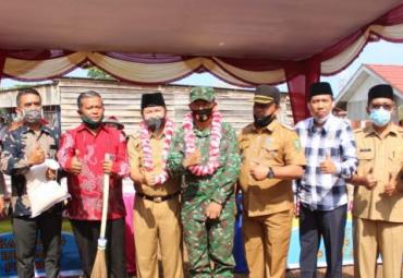 Peresmian Kampung Berseri Permai di Kelurahan Bentiring Permai, Kecamatan Muara Bangkahulu