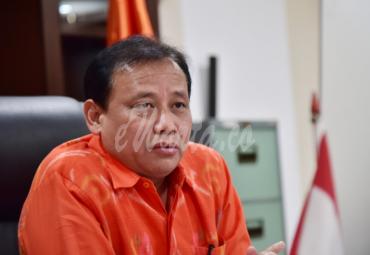 Ketua Bawaslu Abhan saat menjadi narasumber Rapat Koordinasi Persiapan Kampanye Pilkada Ramah yang diselenggarakan oleh Kementerian Pemberdayaan Perempuan dan Perlindungan Anak (KPPPA), Selasa, 1 September 2020/Foto: Hendru Wijaya (Humas Bawaslu RI)