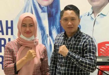 Indah-Suaib Tunjuk Milenial Hikmawan Pasalo