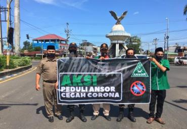 GP Ansor Provinsi Bengkulu gelar aksi peduli cegah Covid-19