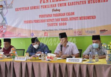 Pleno KPU Mukomuko