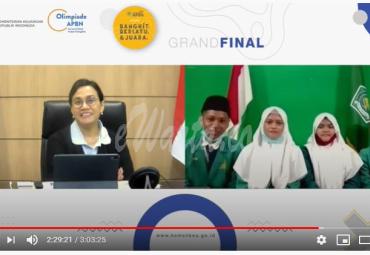 Kejuaraan konten APBN tingkat SMP tahun 2020