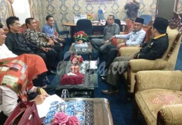 Audiensi Pimpinan DPRD dan KPU Kota Bengkulu