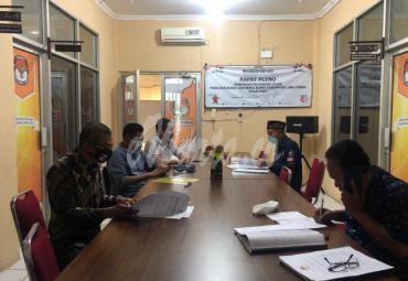 KPU Lutra Tetapkan Arsyad Kasmar - Andi Sukma sebagai Paslon Bupati