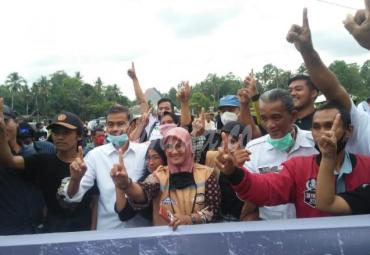 Thahar Rum - Rahmat Laguni Sapa Warga di Empat Kecamatan