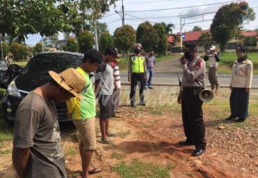 warga Seluma yang kedapatan tidak mematuhi protokol kesehatan