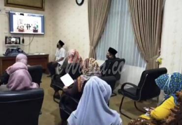 Paripurna LKPj 2019 Melalui Vicon