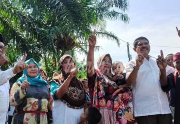 Sekretaris Hanura Kota Bengkulu Ajak Warga Kampung Melayu Pilih Helmi