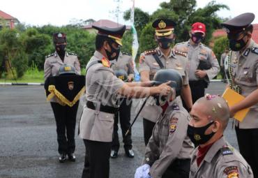 Ratusan Siswa Bintara Polri Polda Bengkulu Jalani Pendidikan